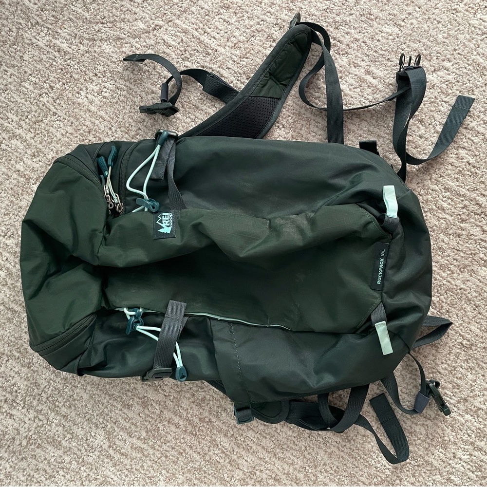 REI 18L Ruckpack Backpack with Adjustable Straps